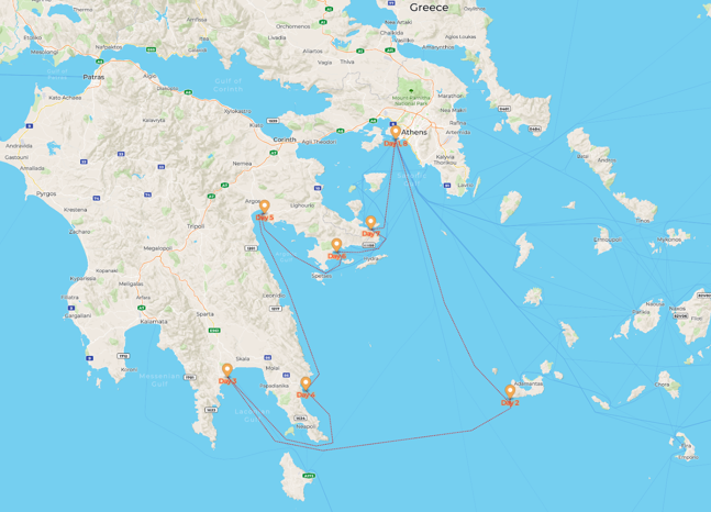 Storm is coming! How to re-route a cruise beforehand.