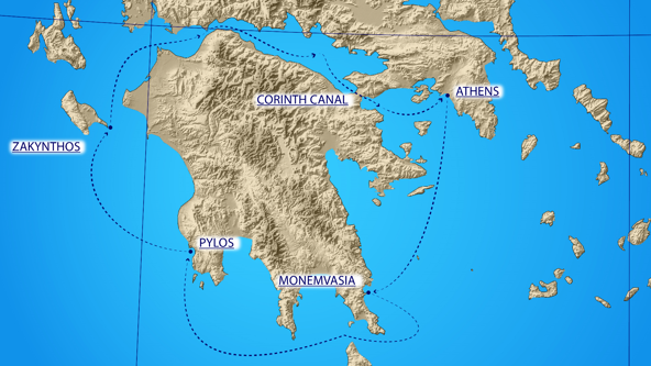 Golf and Sail Cruise Greece 2023
