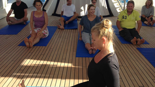 With Yoga or Without. In a small group, with personal coach.